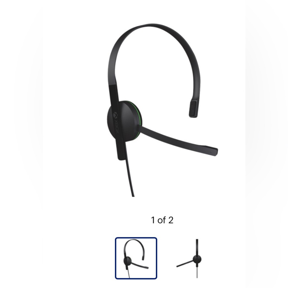 Xbox One Chat Headset- Black